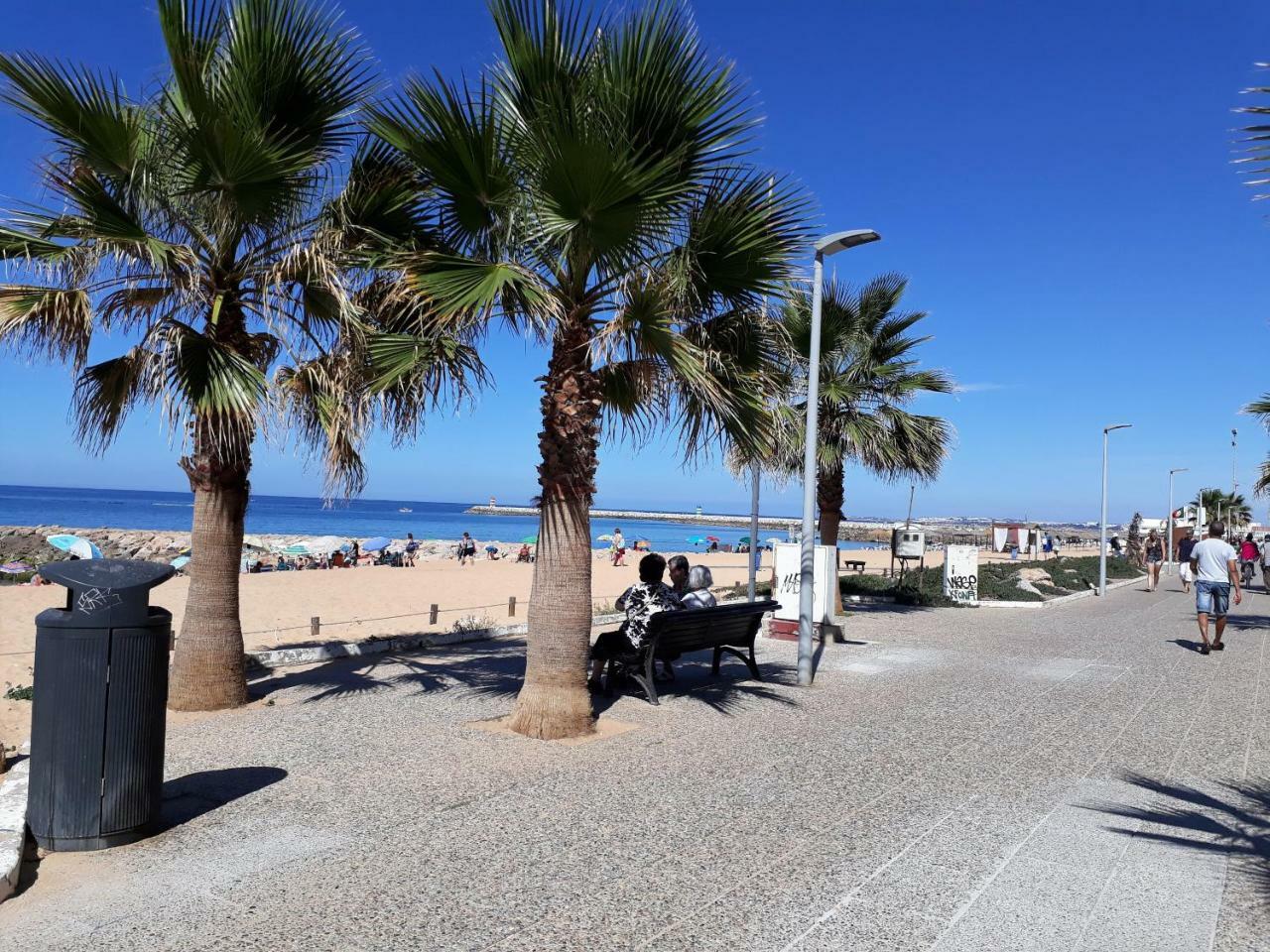 Abmar- Por-Do-Sol, Vista Mar, Remodelado, Wifi, 80Mt Praia Quarteira Eksteriør bilde