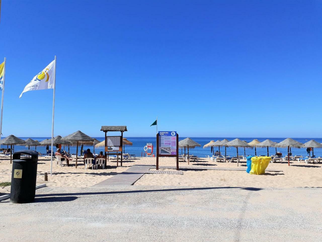 Abmar- Por-Do-Sol, Vista Mar, Remodelado, Wifi, 80Mt Praia Quarteira Eksteriør bilde